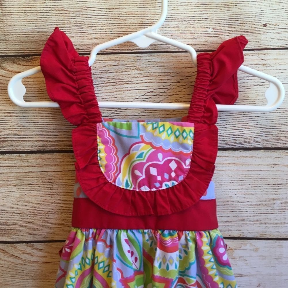 SOUTHERN TOTS FLORAL DRESS - Picture 2 of 7